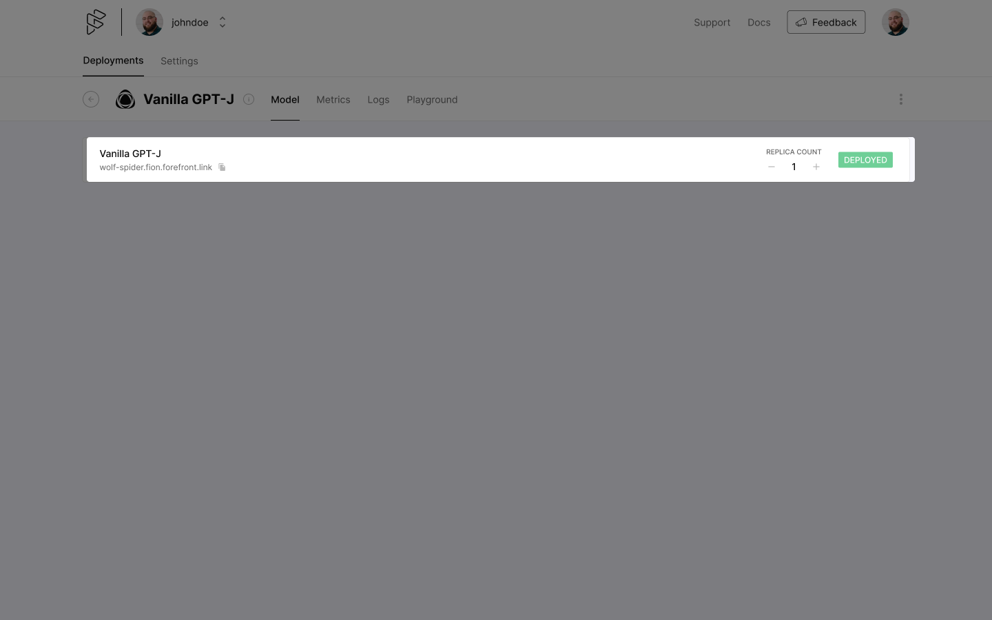 Forefront and deploy GPTJ, GPT16B, and GPTNeoX